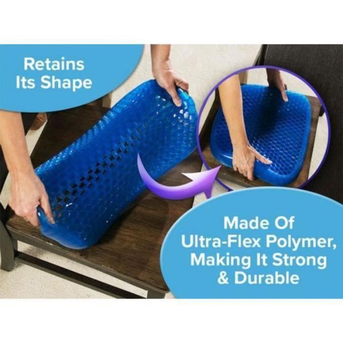 COUSSIN DE CHAISE - GALETTE DE CHAISE - Orthopédique - Confortable - Design Contemporain