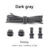1 Pair No Tie Shoelaces Round Push The Spring Lock Sports Elastic Shoelace Suitable for All Shoes Lazy Laces Shoe Accessories