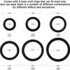 6 Different Size Cock Rings - Premium Grade Soft Silicone Penis Rings