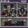 52TOYS BEASTBOX MEGA Series MECHABEAST PHYCHOTRAIN Beast Psycho Transformation Toy Combined Figure Transform Toy Painted Highly Movable Action Figure