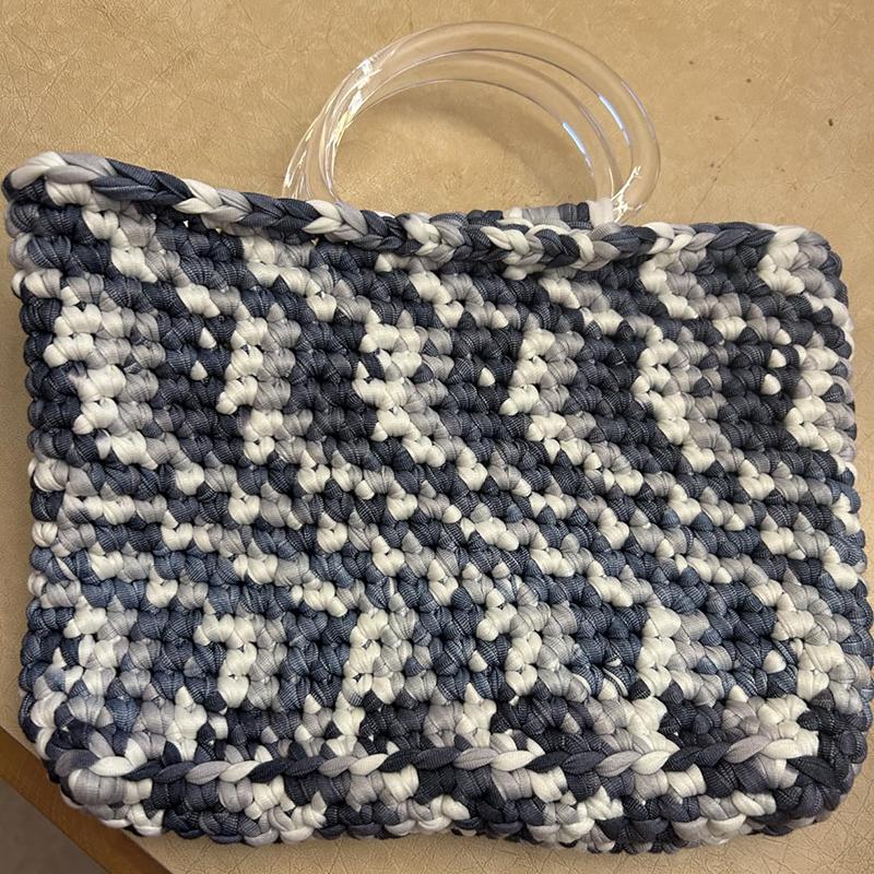 WTEMPO Transparent D-Shaped Handles Replacement for Handmade Handbags Purses Handles DIY Bags Crafts Gifts Making Supplies Handles for Your Families