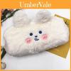 Plush Bear Pencil Case Large Capacity Storage Bag For Students And Kids