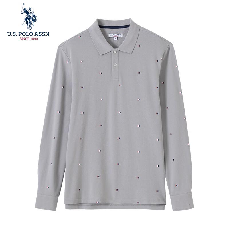 U.S. POLO ASSN. Men s Long-Sleeve Polo Shirt XL/180