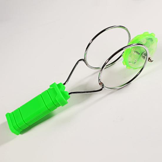 1 Set Magnetic Gyro Luminescent High-speed Smooth Magnetic Spinning Entertainment Stainless Fiery Centrifugal Spinning Gyro Kids Gifts