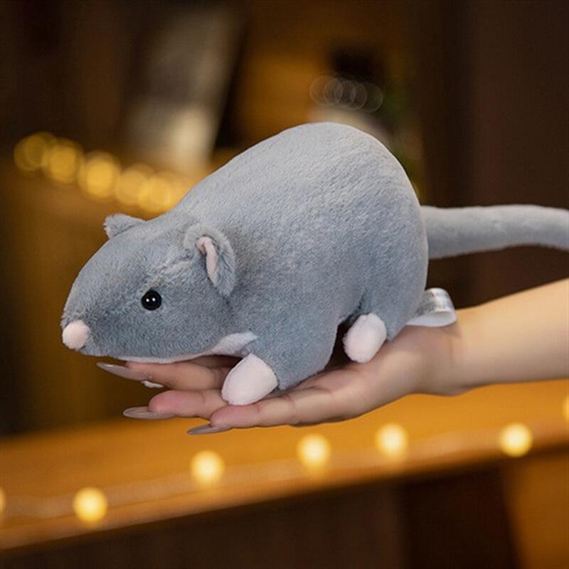 32/50Cm Mini Weiche Plüsch Simulation Maus Plüschtier Puppe Stoffratte Plüschtier Maskottchen Peluche Haustier Maus Puppe