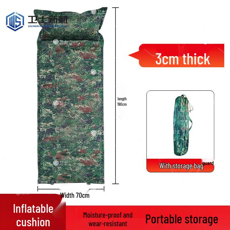 Camouflage Self-Inflating Camping Sleeping Pad