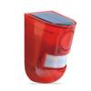 Lampe d'alarme solaire, Télécommande, Alarme de sécurité, Alarme à détecteur de mouvement, Sirène PIR, Détecteur de mouvement, Détecteur pour jardin extérieur de maison