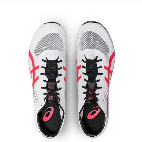 Asics SONICSPRINT ELITE 3 Low Top Running Shoes Unisex White Red - 1093A258-100