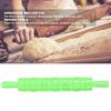 3D Pattern Pattern Rolling Pin Non-Stick Cookie Rolling Pin Patterned Dough Roller  Clay Craft