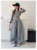 Girls' Casual Autumn Sports Pants 2026 - Loose Knit Sweatpants for Big Girls