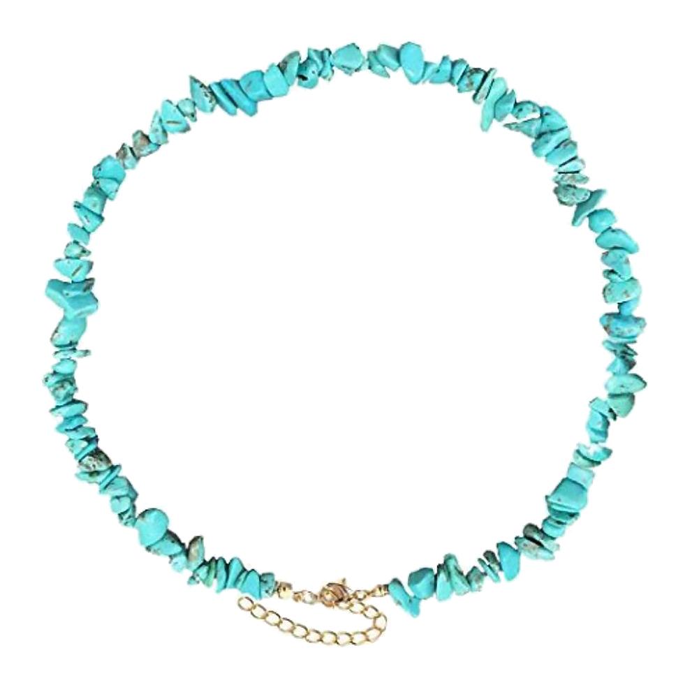 BLUELANS NECKLACE Wonderful Bead Necklace Beach Party Adjustable Jewelry Woman Turquoise Charm Women Present