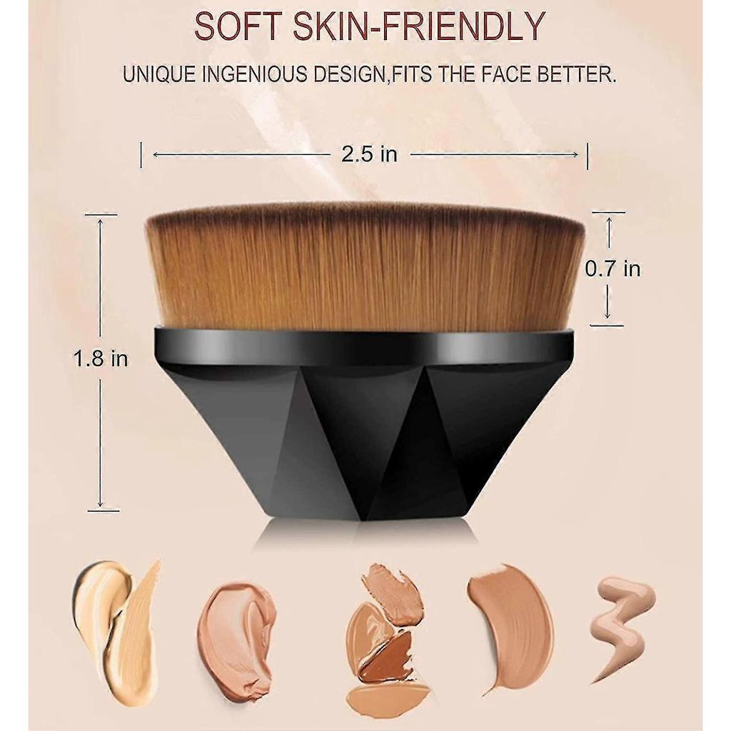 2pcs Foundation Brush +