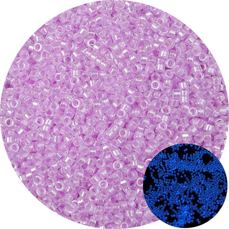 Luminous Handmade Glass Seed Beads for DIY Jewelry - Round Beads for Necklace & Bracelet Accessories