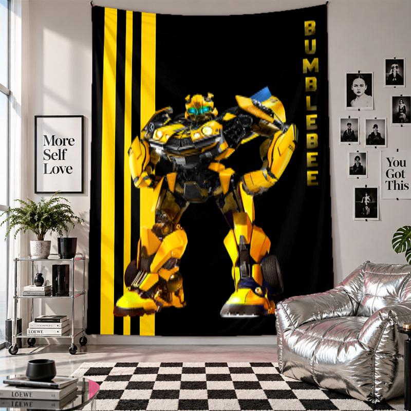 Wall TapestryTransformers Art Hanging Cloth Decorative Background Cover for Room Decoration