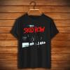 Vintage Skid Row T-shirt Svart Unisex Herr Tee