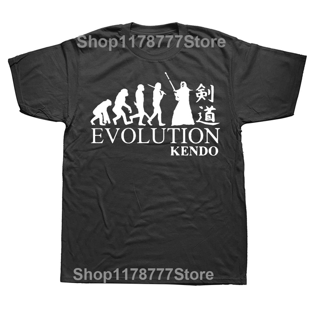 Novelty Awesome Kendo Japan Sports T Shirts Graphic Cotton Streetwear Short Sleeve Birthday Gifts Summer Style Tshirt Men