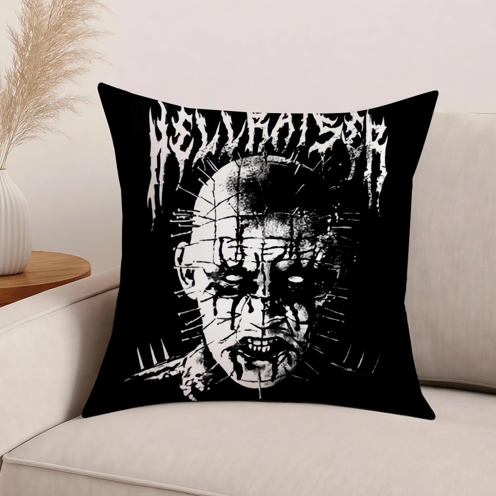 Film Hellraiser Pinhead Kissenbezug Bürokissen Geeignet für Sofa Auto Schlafzimmer Dekorative Kissenhülle