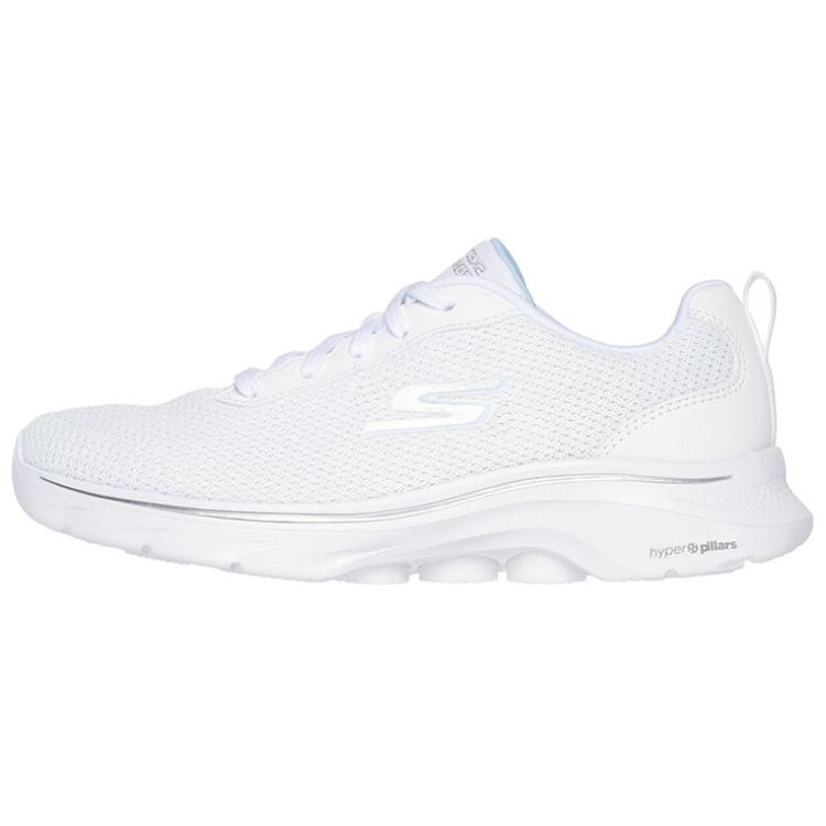 Skechers Go Walk 7 Comfortable Lightweight Versatile Low-Top Casual Shoes Women sneakers White 125207-WHT 35