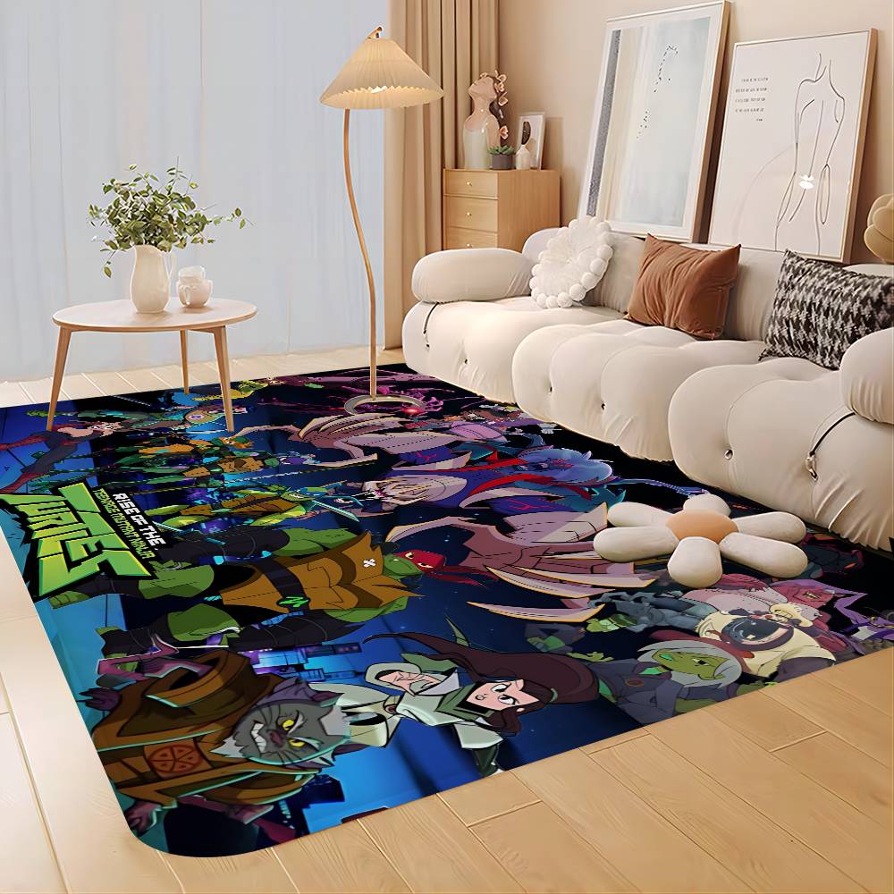 N-Ninja Turtles Kitchen Mat Cheaper Anti-slip Modern Living Room Balcony Printed Modern Home Decor