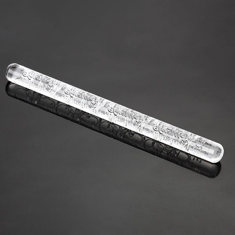 Handhold Embossed Rolling Pin With Christmas Pattern Multipurpose Acrylic Rolling Pin Practical Kitchen Baking Gadgets
