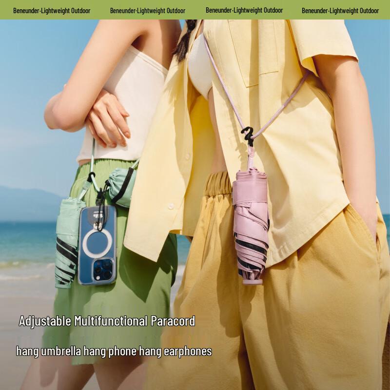 Beneunder BM531 5-Fold Blackout UV Protection Pencil Sun Umbrella