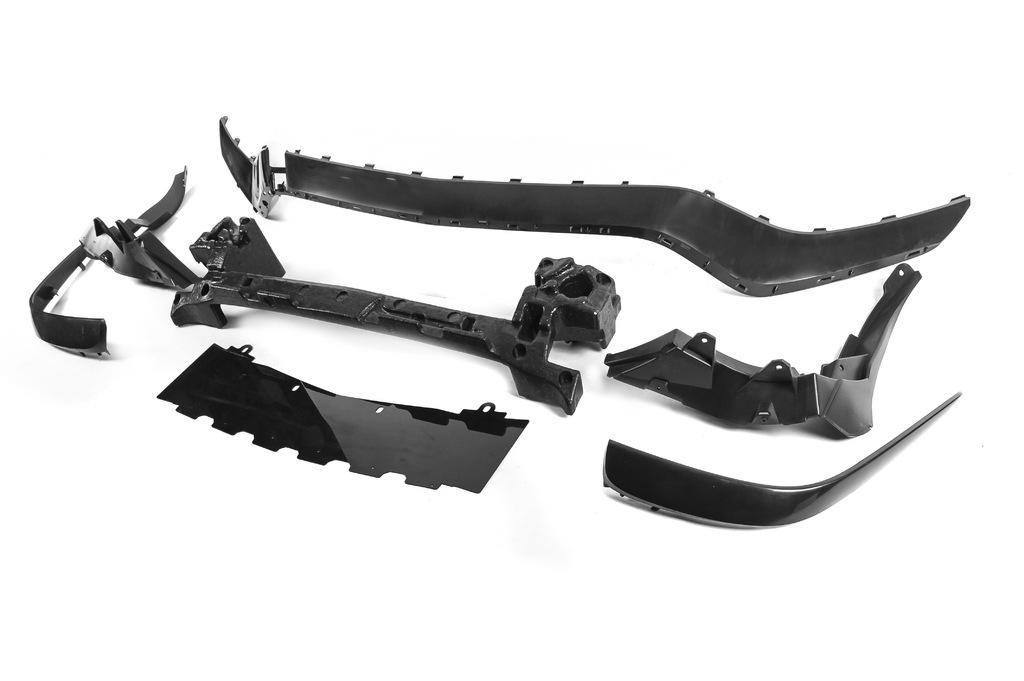 Передний бампер GLE63 AMG (для GLE) для Mercedes GLE/ML сlass W166