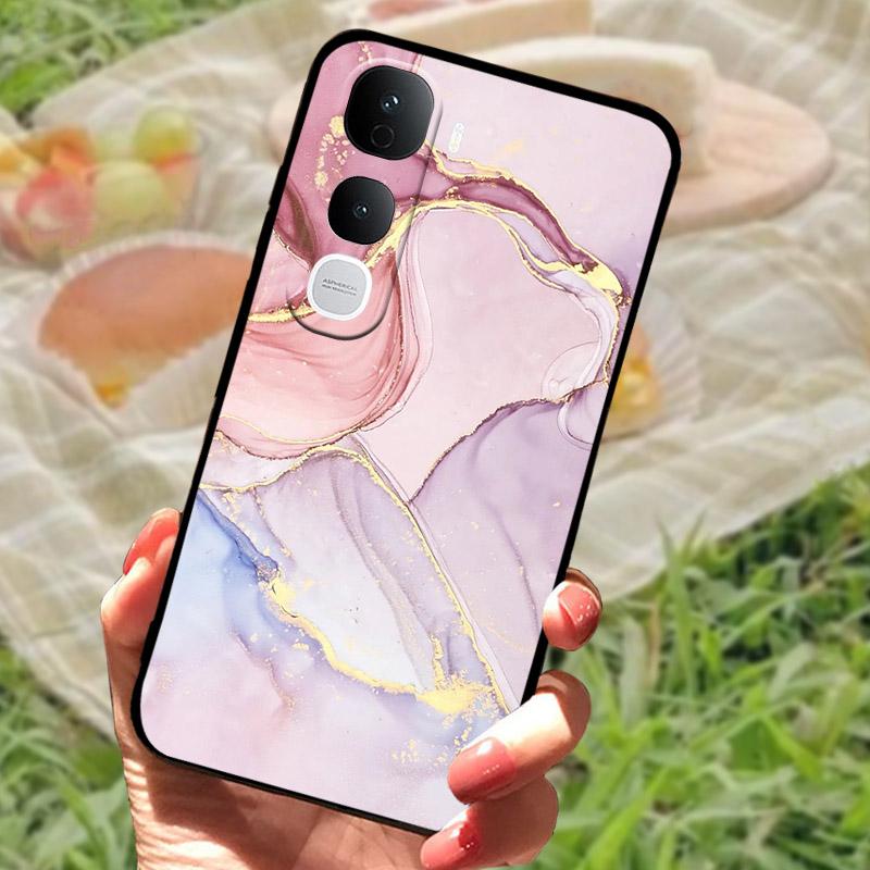 For Vivo Y400 Pro 5G Case Y400Pro Soft TPU Silicon Back Cover Phone Case For Vivo Y 400 4G 5G Shockproof Bumper Coque V2506 Capa