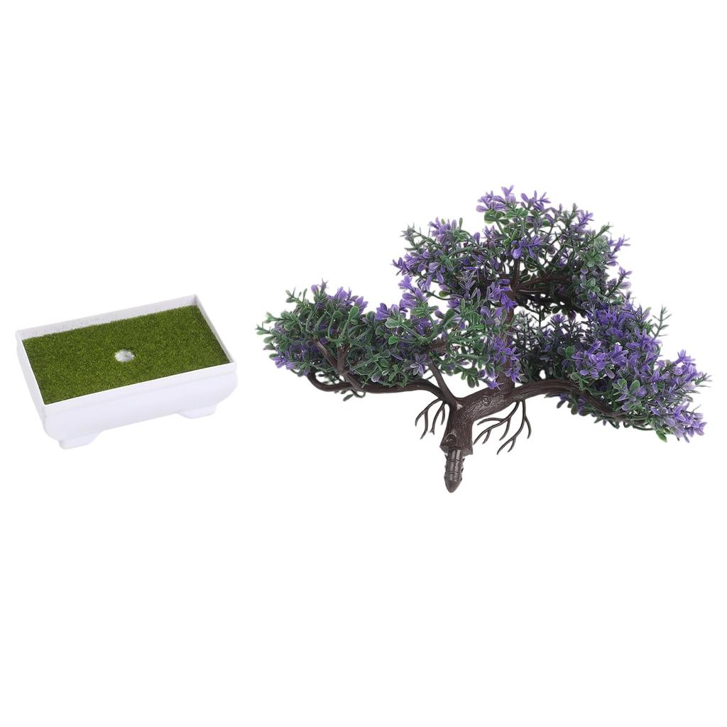 Home Decor Ornamental Plants Artificial Pine Plant Artificial Bonsai Plant Decoration Habitat D Cor Compact Size