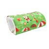 Small Pet Hamster Tunnel Cotton Nest Winter Warmth Channel Cotton Nest for HamsterSingle Channel Green