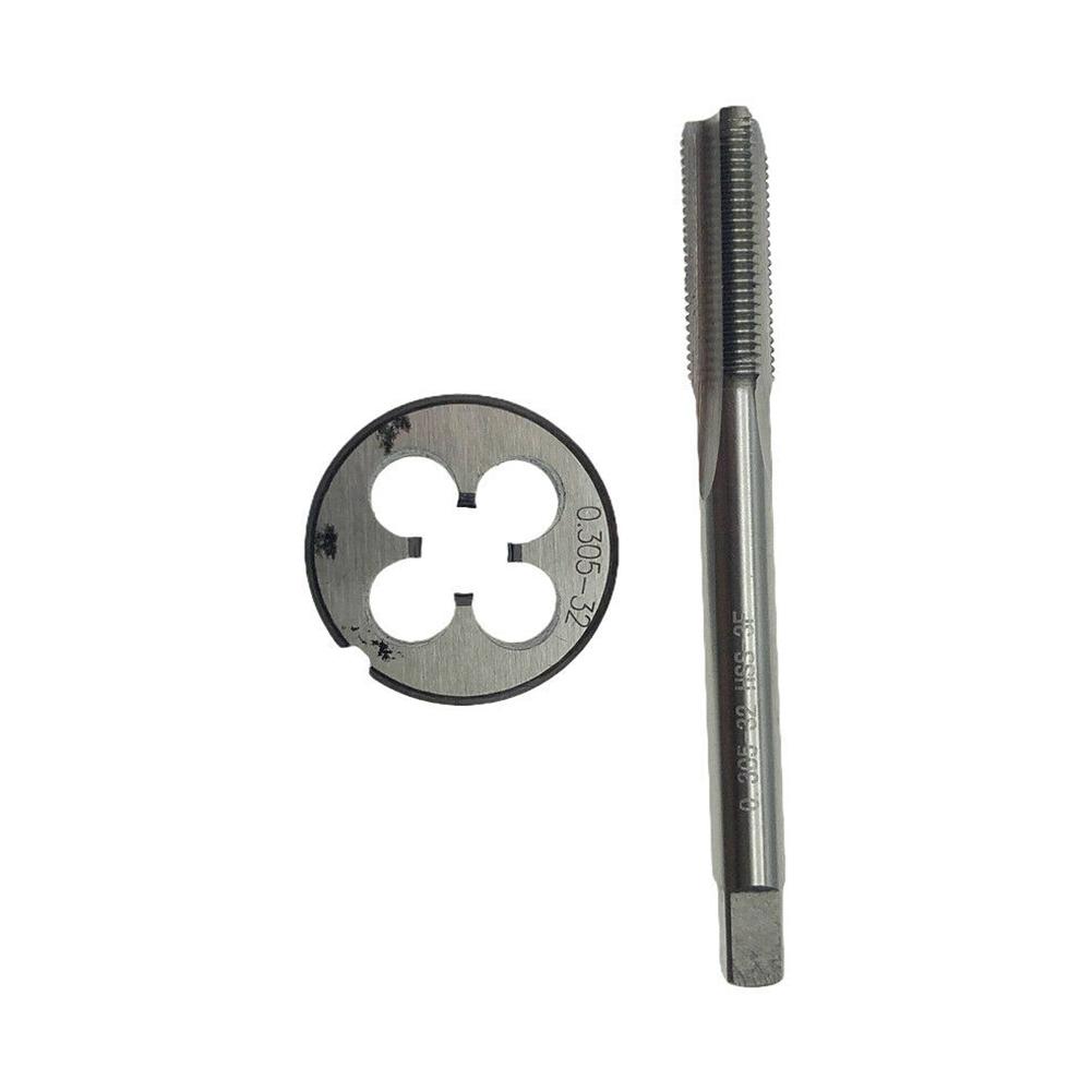 3 Flutes Tap Die Set 0.305-32 (.305x32) 72 Mm Length Accessories HSS