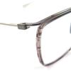 Makellose DITA Brille SCHEMA-ONE Marmor Quadratisch Wellington Klar Grau Herren DTX106 Gebraucht