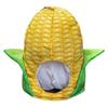 Bestmaple Animal Cap, Plush Headgear, Cute, Fluffy, Plush Cap, Mask Animal Costume (Corn)