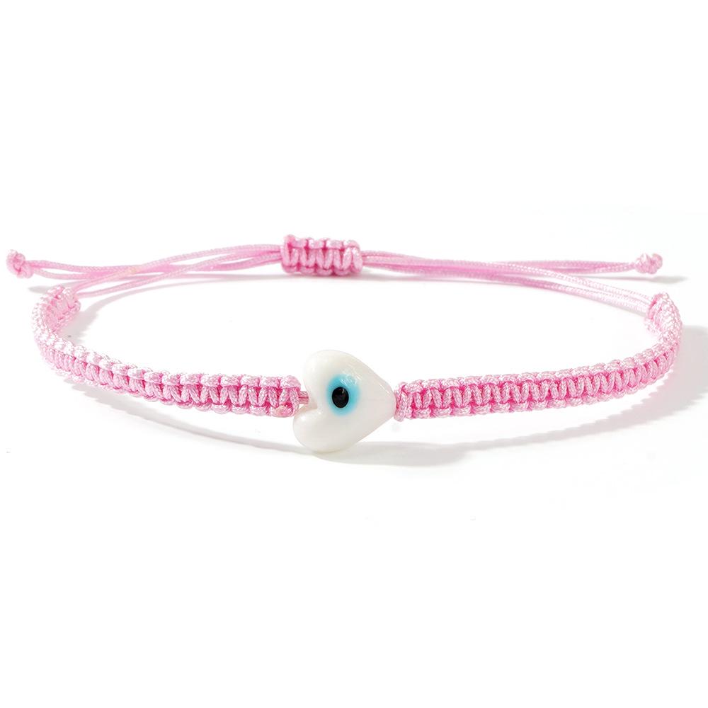 Niche Design Multicolor Demon Eye Woven Bracelet - Trendy, Unique, Personalized Fashion Statement