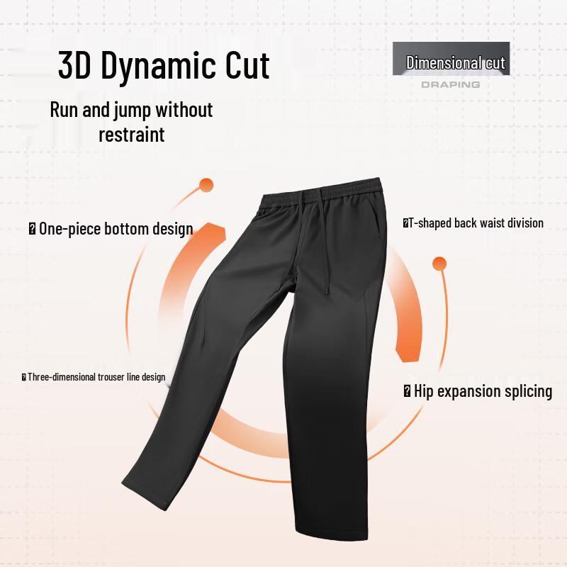 Jeep Men's Winter Fleece-Lined Straight-Leg Casual Business Pants