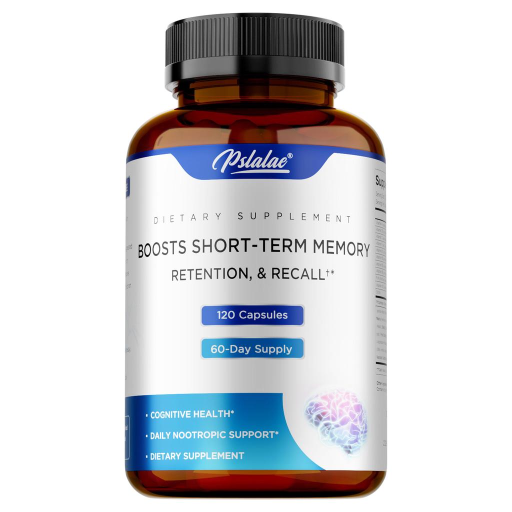 Contains Phosphatidylserine, Huperzine A, and Choline Extracts; Supports Memory and Brain Health.