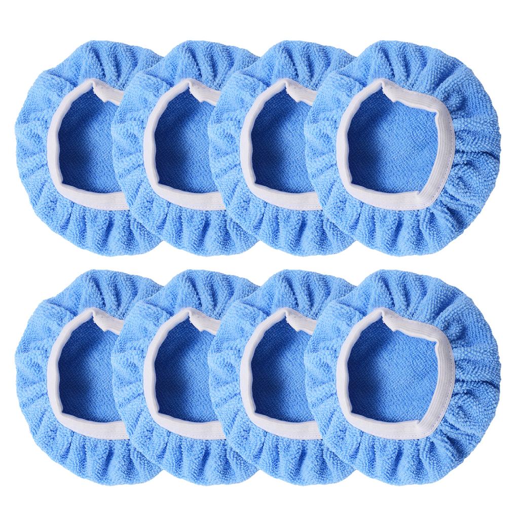 8 Stück Universelle Waschbare Dampfmopp-Pads Für Handdampfreiniger Waschbares Dampfmopp-Pad Mikrofaser-Mopp-Pad