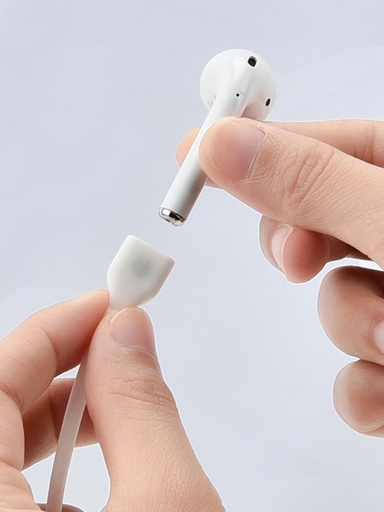 Wireless Headphone Neck Strap Cord String Silicone Rope Holder Cable Earphone Strap for AirPods 1 2 3 Pro String