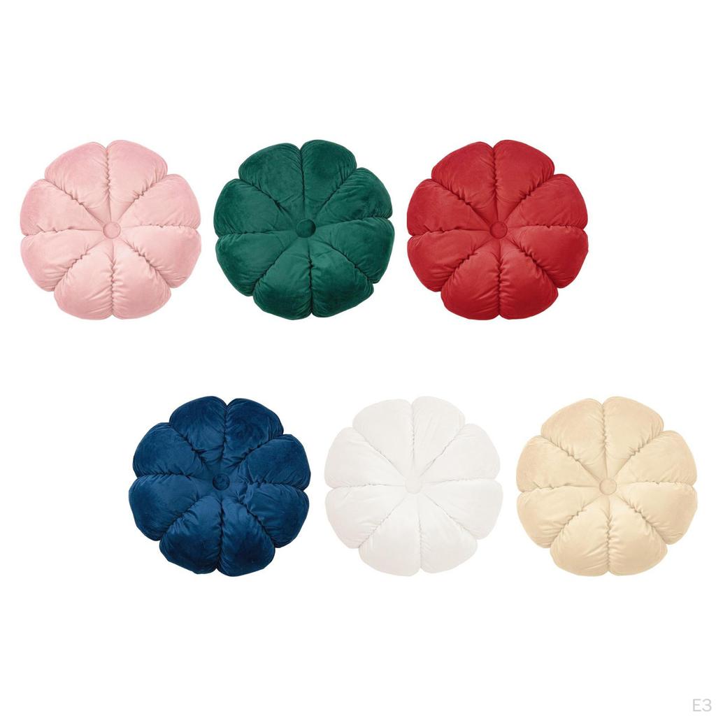 Comfortable Round Throw Pillow for Floor Seating and Chair Cushion