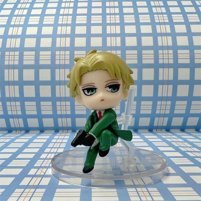 4pcs Anime Spy X Family Anya Forger PVC Action Figure Model Toy Gift For Children