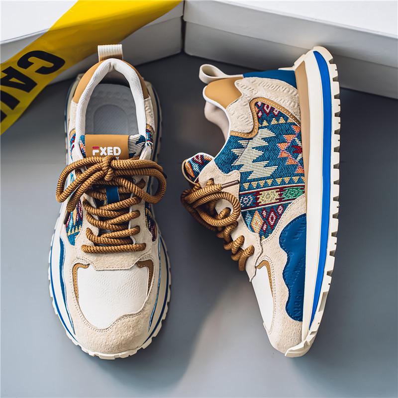 

Модные Новые Мужские Кроссовки Противоскользящие и Износостойкие Беговые Кроссовки На Толстой Подошве Увеличивающие Рост Повседневная Обувь Zapatos para hombres 44