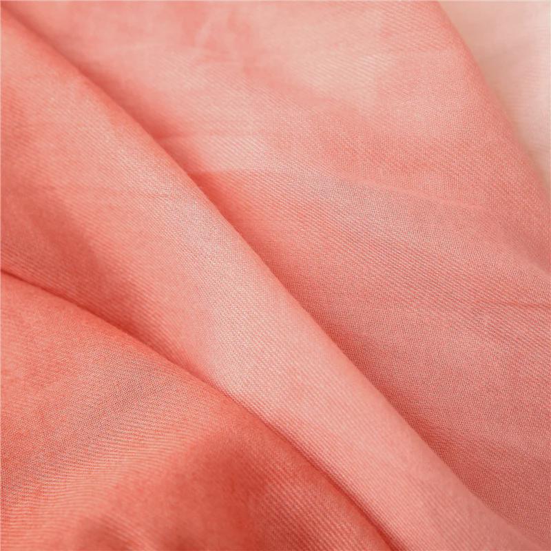 Écharpe Géométrique à Franges en Coton Style Européen et Américain d'Été pour Femme - Châle Protection Solaire