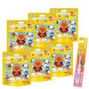 Set of 6 Anpanman Bath Bombs: Walking In the Sky Edition (Includes a Character Toothbrush for Kids and Moms To Love)
