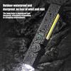 Portable Rechargeable LED Flashlight COB Work Light COB Hand Torch Magnetic Inspection Work Lights For Car Repair Household