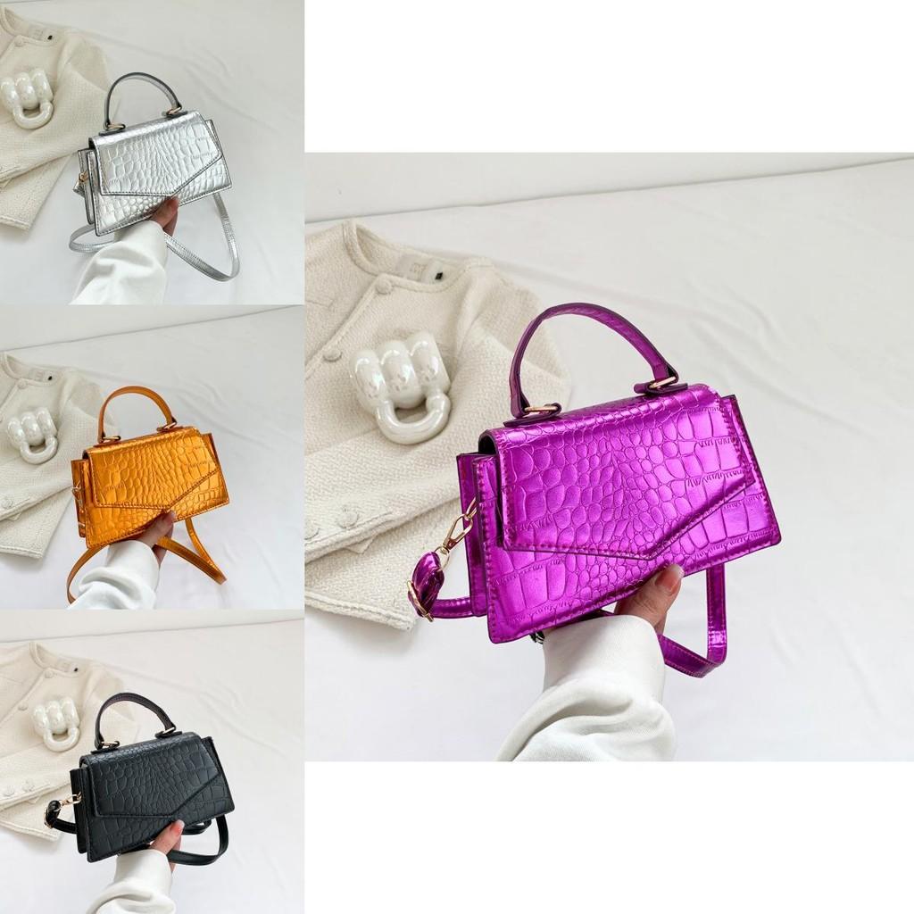 Chic Fashionable Pu Small Square Bag Modern Casual Shoulder Bag For Everyday Use