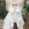 Plush Cat Backpack - Bionic Kitten Doll Toy Gift for Girls' Birthdays