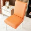 Technology Leather Waterproof and Oil-proof Chair Cover for Dining Table Seat Cover for Home Living Room Chair Cover
