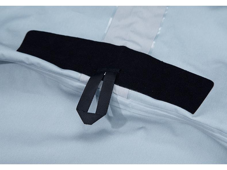 Unisex Outdoor Windbreaker: Waterproof, Windproof, Breathable, Glue-Taped, Single-Layer Jacket for Hiking & Camping