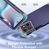 L-Style For Motorola Moto G 5G (2025) Case Shockproof PC+TPU Phone Back Cover