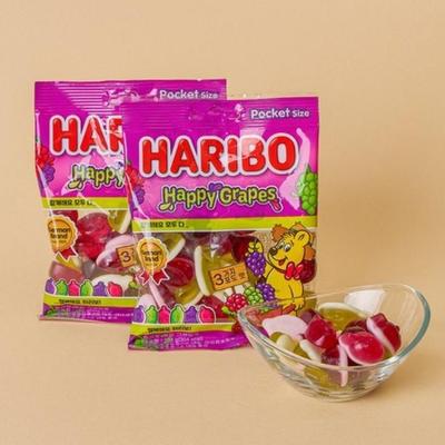 Haribo Happy Grape 100g, Korean Snacks