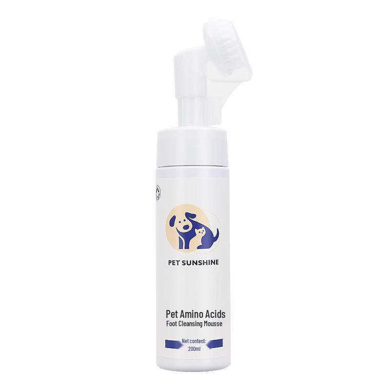 Pet Paw Cleaning Foam 200ml - Dog & Cat Paw Care Wash